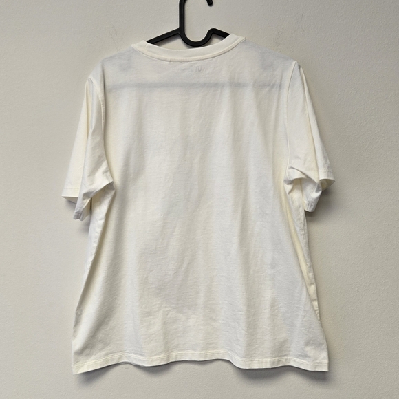 Uniqlo Paul & Joe Floral Graphic T-Shirt Off White L - Picture 2 of 8